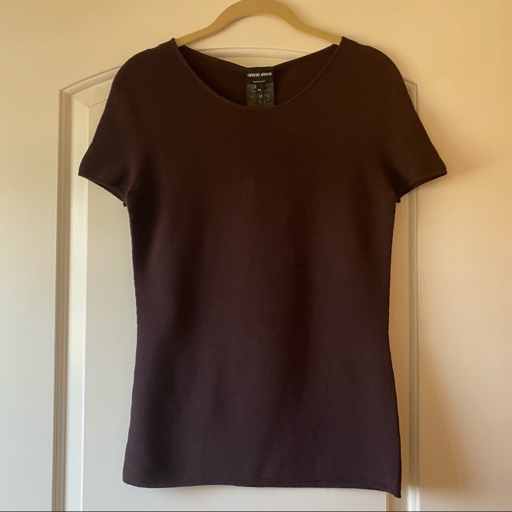 Giorgio Armani Brown T-Shirt NWT